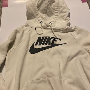 white nike hoodie